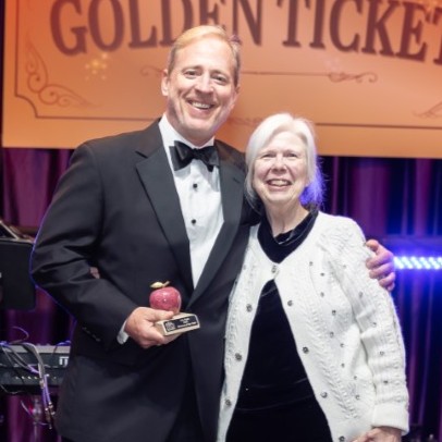 Jonathan Pope (left)<br>2025 Alumnus of the Year Jonathan Pope (left) Alumnus of the Year