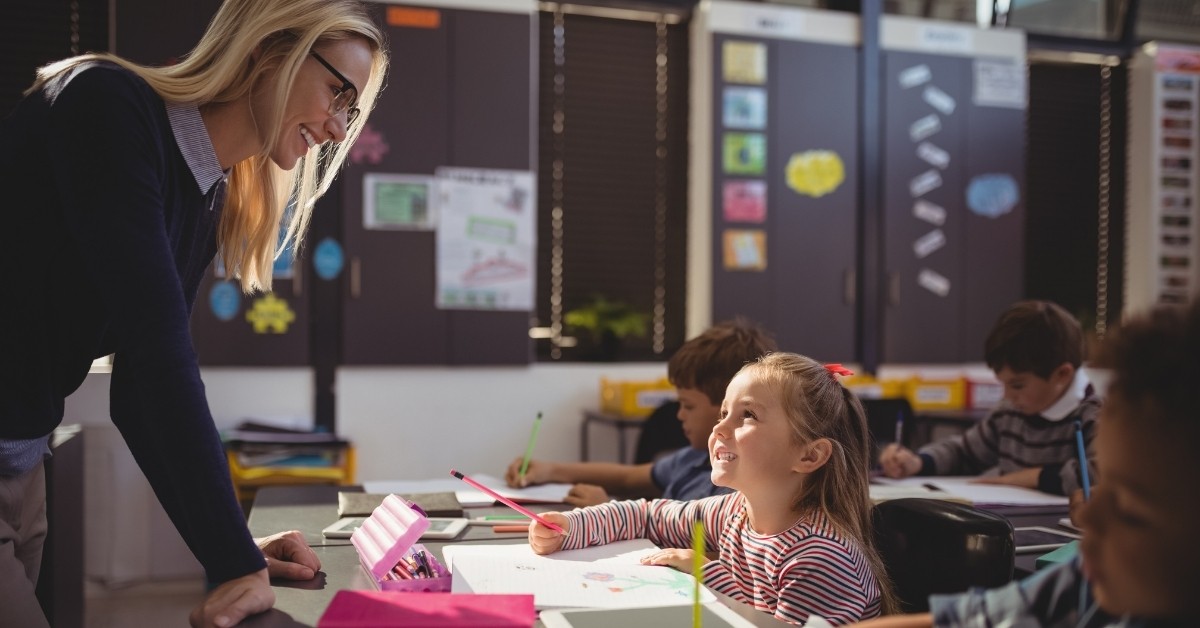 Teacher and student