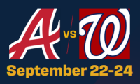 Fall Break Offer: Braves vs. Nationals Sep 22